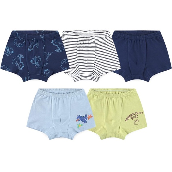 Milkmile LoLo Boys Toddler Kids Boxer Briefs Multipack of 5 pairs Size 7-8Y - Picture 2 of 9